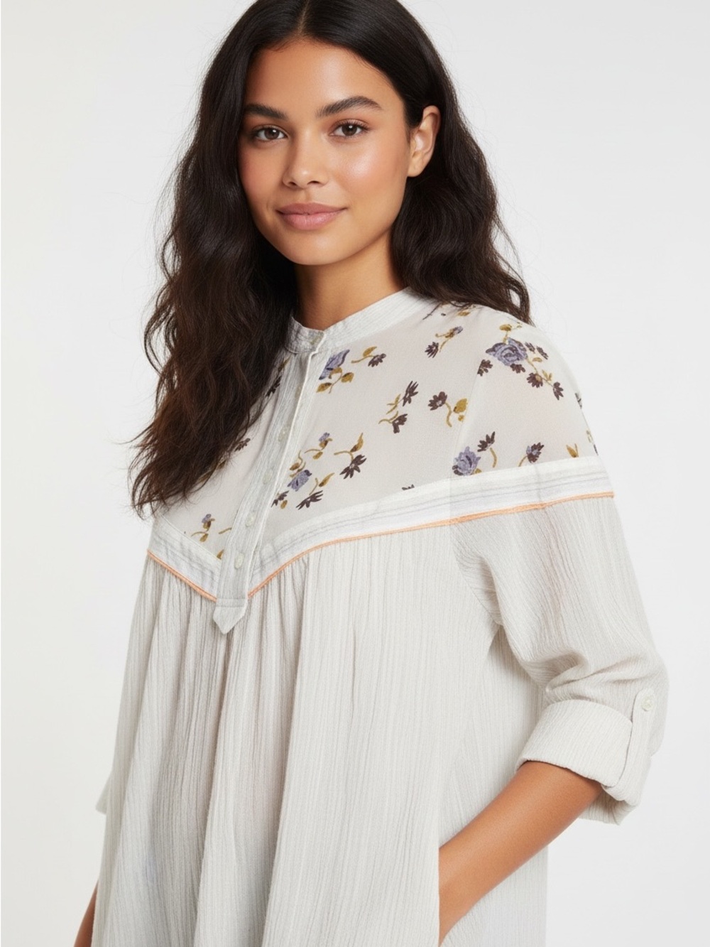 Free People Hearts & Colors Top
